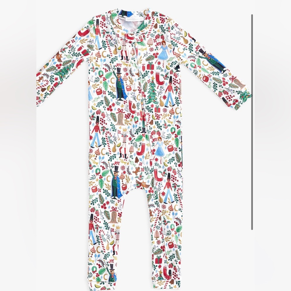 Pottery barn nutcracker pajamas 9-12 months , brand new never opened